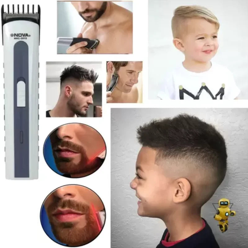Aparador de CABELO e BARBA PORTÁTIL - 3915 BIVOLT RECARREGAVEL