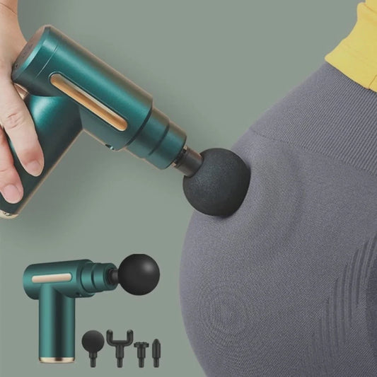MASSAGEADOR MUSCULAR PROFISSIONAL - ELÉTRICO E RECARREGÁVEL