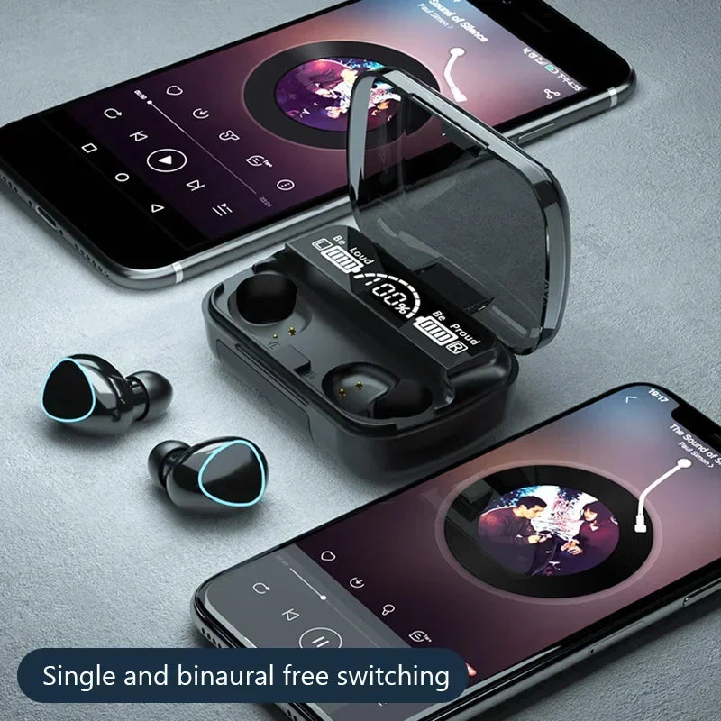 M10 BLUETOOTH 9D NOISE REDUCTION ALTA BATERIA