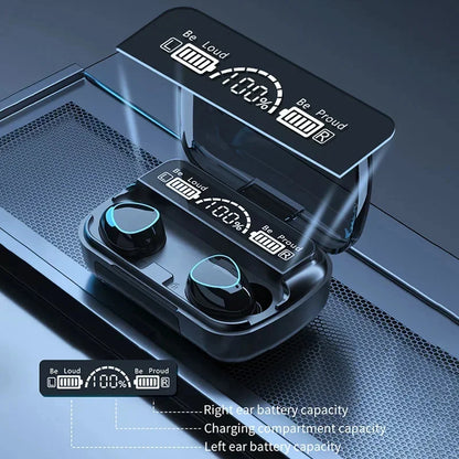 M10 BLUETOOTH 9D NOISE REDUCTION ALTA BATERIA