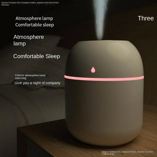 MINI AROMATIZADOR 220ml USB - Difusor De Óleo e Humidificador FLOWER AIR